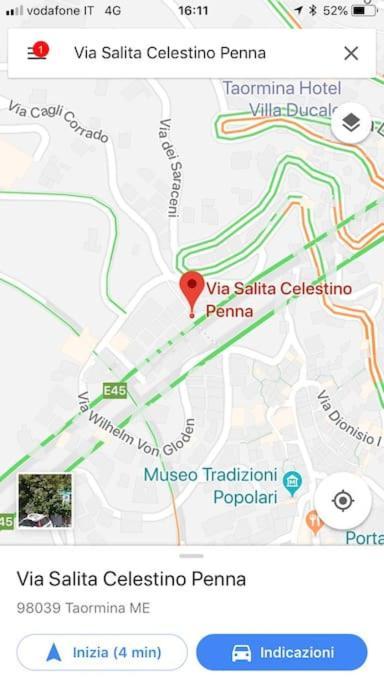 Апартаменти Taormina Casa Sarina Екстер'єр фото